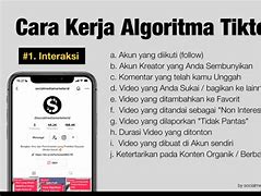 Cara Kerja Algoritma Tiktok